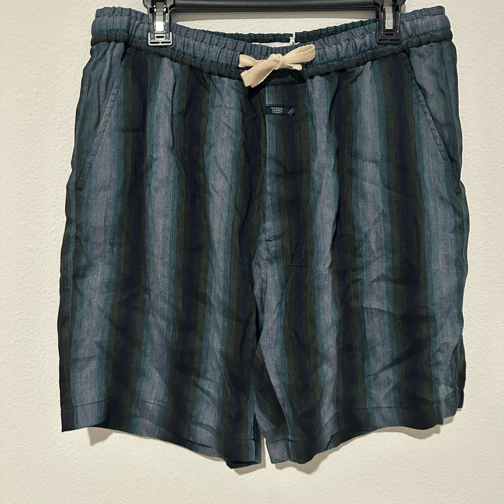 NWT CLOSED Italian Clothing Linen Drawstring Shorts US 36